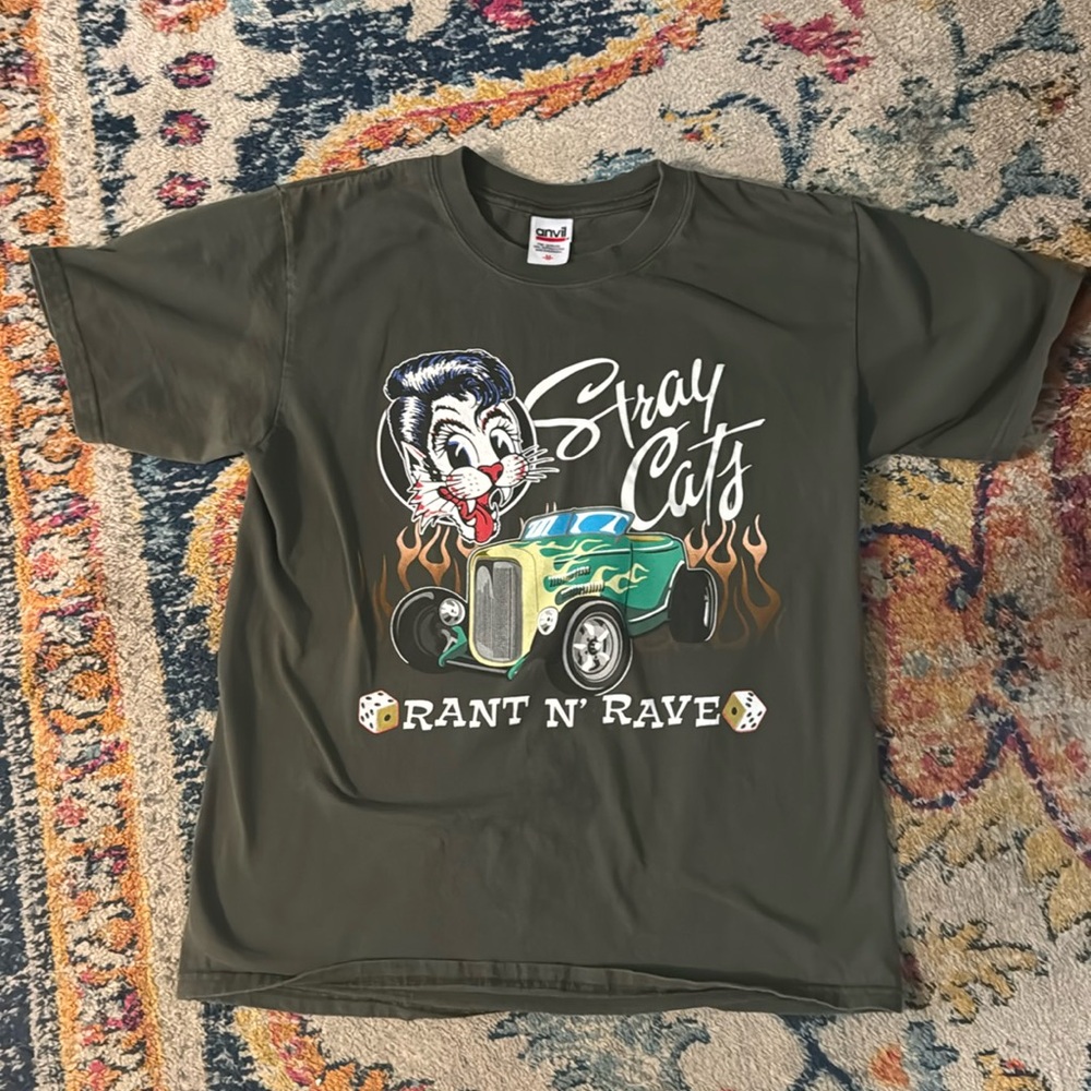 Stray Cats North American Tour 2007 T shirt
